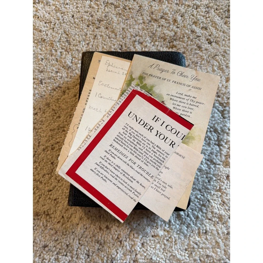VTG 1952 Nelson Holy Bible Revised Standard Version RSV Morocco Leather Lined